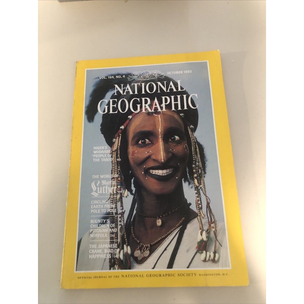 Vintage NATIONAL GEOGRAPHIC VOL, 164,‎  NO,  4   OCTOBER, 1983 Magazine